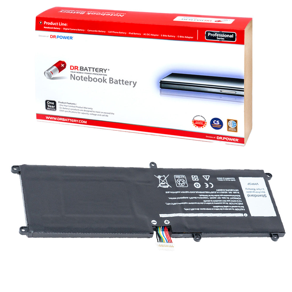 XRHWG Battery for Dell Latitude 5175 5179 Series Dell Latitude 11 5175 5179 Tablet Series Dell T04E T04E001 Series Laptop VHR5P RHF3V PRR5V ZYVP1 [7.6V] Compatible Battery