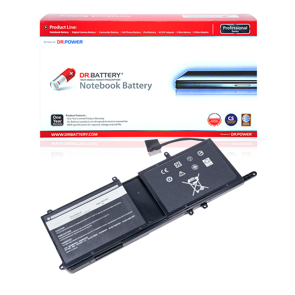 Dell P31E P31E001 P31E002 Series Laptop Battery 9NJM1 MG2YH 44T2R 0MG2YH HF250 01D82 0546FF 0HF250 [11.4 V] Compatible Battery