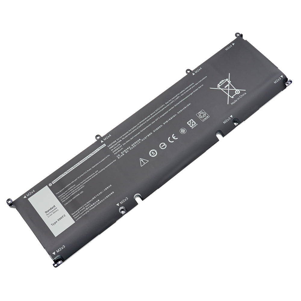 Dell XPS 15 9500 9510 9520 Series Laptop Battery 69KF2 70N2F M59JH 8FCTC [11.4V] Compatible Battery