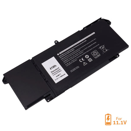 Dell P138G P139G P133G P134G P135G P136G P110F Series Laptop Battery 7FMXV 9JM71 4M1JN 1PP63 727CG TN2GY HDGJ8 MHR4G 0TN2GY 0727CG CN-0TN2GY CN-0727CG Compatible Batter