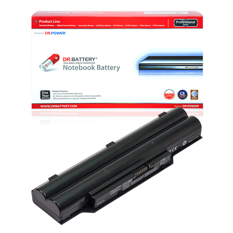 FMVNBP186 Battery for Fujitsu LifeBook AH531 AH530 A531 A530 LH530 PH521 LH520 LH701 P701 PH521 Series Laptop FPCBP250 FPCSP274 CP477891-01 CP478214-02 FMVNBP189 FMVNBP194 [10.8V] Compatible Battery