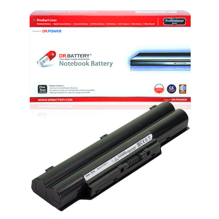 Fujitsu LifeBook E752 E751 Series Laptop Battery FPCBP282 FPCBP281 FPCBP145 FMVNBP146 [10.8V] Compatible Battery