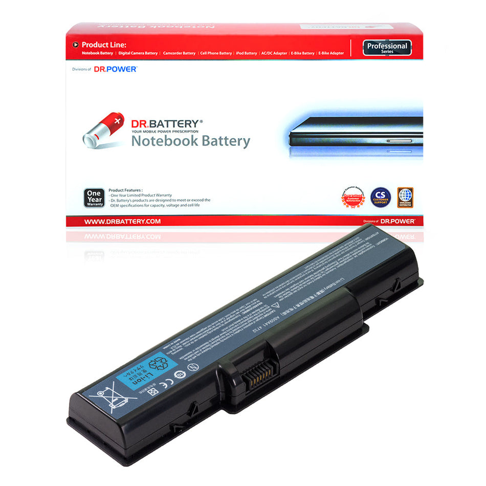 AS09A61 AS09A51 Battery for eMachines E627 E527 E725 D525 D725 D520 D525 E430 G430 G627 G725 Gateway NV59 NV54 NV53 NV5922u NV58 NV56 ID58 Series Laptop AS09A31 AS09A41 AK.006BT.025 [11.1V] Compatible Battery