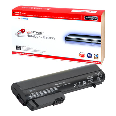 HSTNN-FB21 HP EliteBook 2540p 2530p HP NC2400 NC2410 HP 2510p Notebook PC HSTNN-FB22 411126-001 [10.8V] Compatible Battery