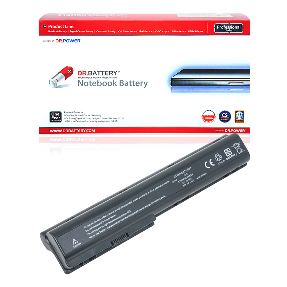HP GA04 GA06 GA08 464059-142 Pavilion DV7 DV8 DV7T DV8T 480385-001 HSTNN-IB75 HSTNN-C50C 516355-001 HSTNN-DB75 534116-291 486766-001 [14.4V] Battery Replacement