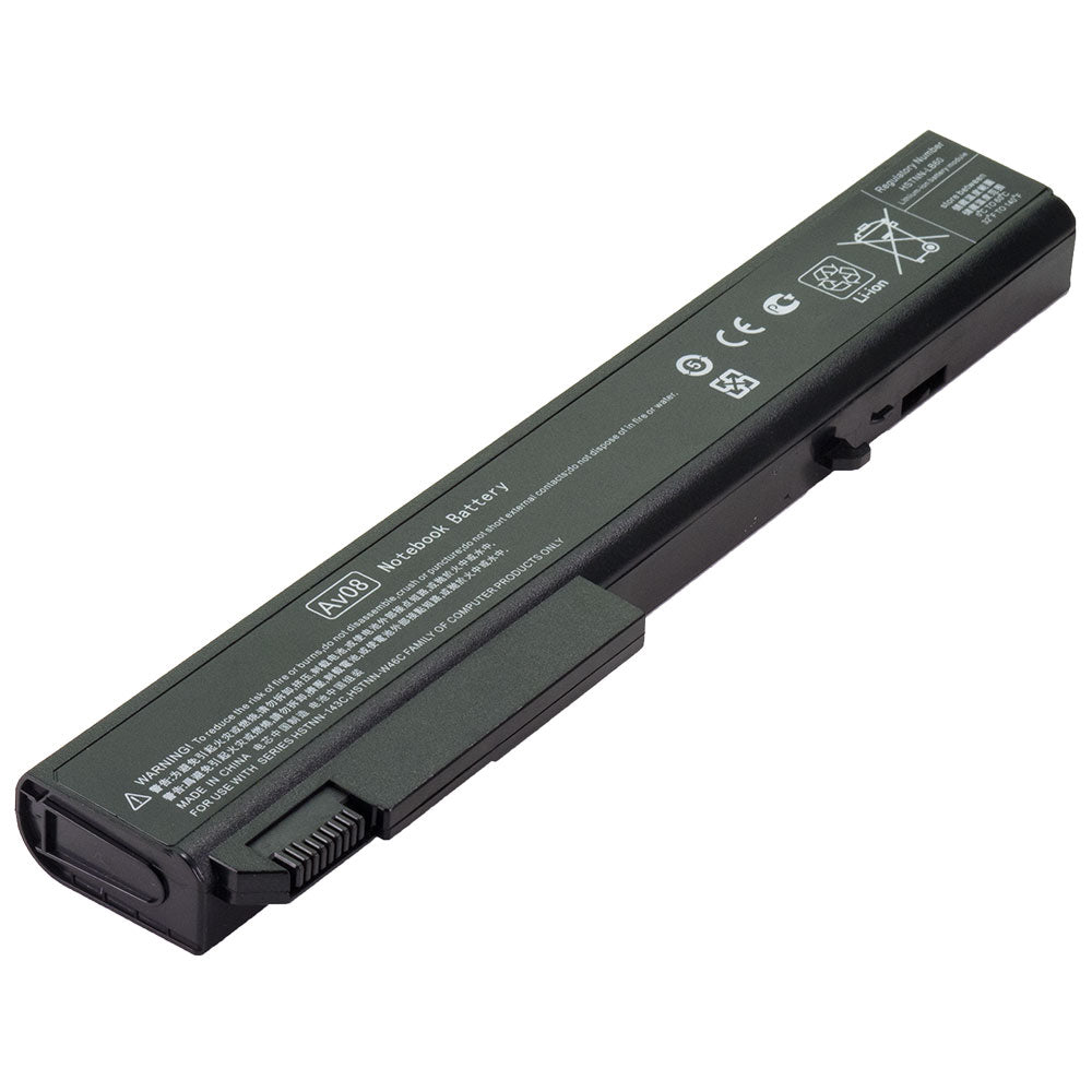HP HSTNN-I43C HSTNN-OB60 EliteBook 8540p 8540W 8740w 8530P 8530W 8730W 493976-001 HSTNN-LB60 AV08 458274-363 458274-421 458274-422 [14.4V] Battery Replacement
