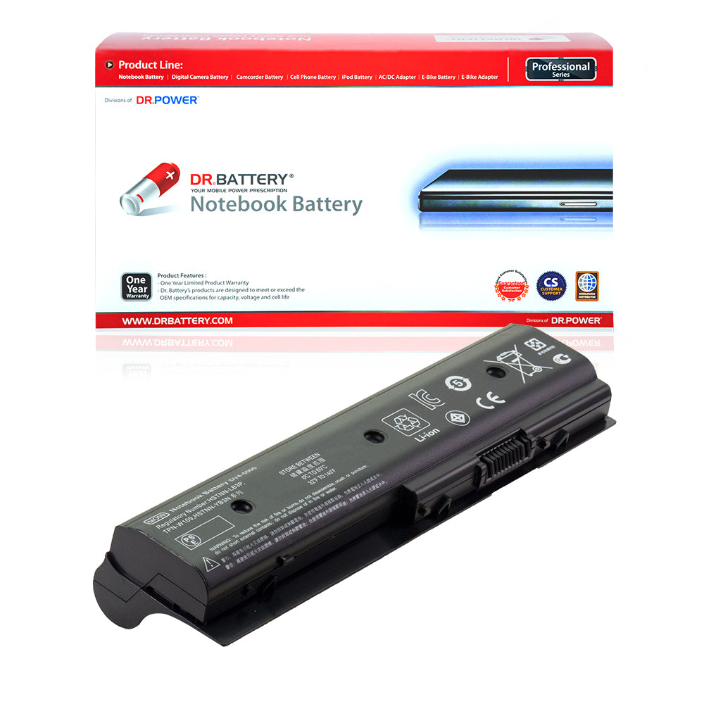 HP 671731-001 672412-001 MO06 MO09 Envy M6-1045DX M6-1035DX M6-1125DX Series Pavilion DV4-5000 DV6-7000 DV6-7014nr DV7-7000 DV7t-7000 Series [10.8V / 48Wh] Laptop Battery Replacement