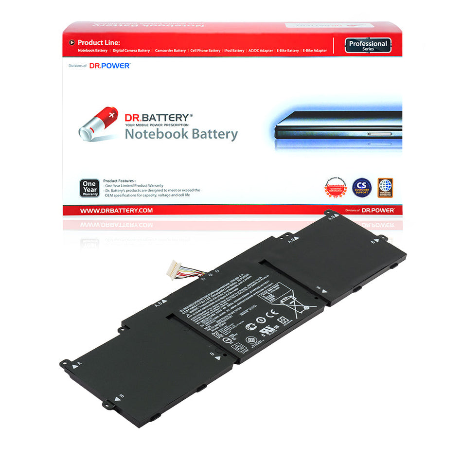 HP Stream 11-d010wm 11-d011wm 11-d010nr 11-d050nr 11-D000 Series Laptop Battery 787521-005 ME03XL TPN-Q154 787089-541 TPN-Q155 HSTNN-LB6O [11.4V] Compatible Battery