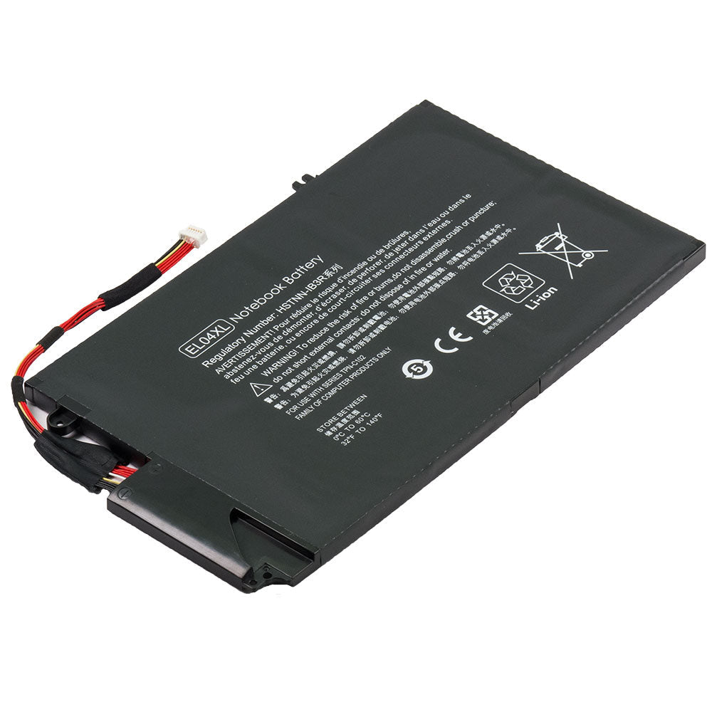HP Envy 4-1030tx Envy 4-1010tu Envy 4-1023tu Envy 4-1025tu Envy 4-1018tu HP Envy 4-1000 Envy 4-1100 Envy 4-1200 Series Laptop Battery EL04XL 681949-001 TPN-C102 EL04 681879-1C1 HSTNN-IB3R HSTNN-UB3R 681879-171 ELO4XL [14.8V] Compatible Battery