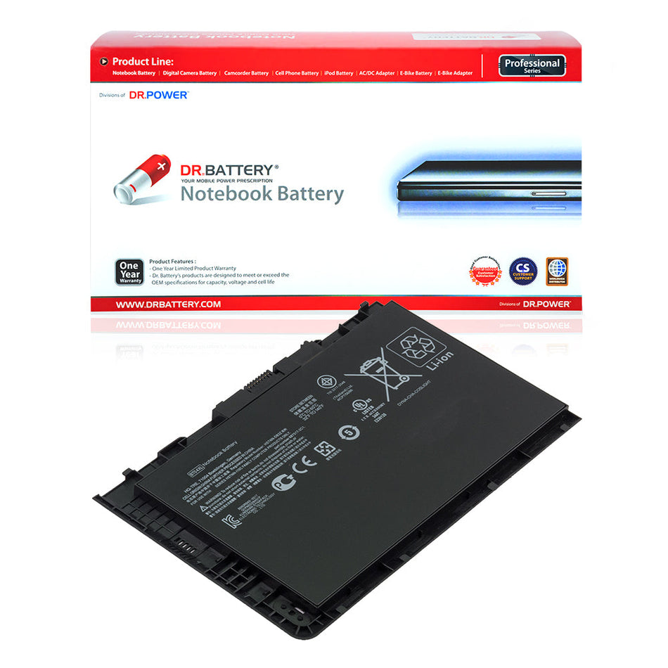 BT04 Battery for HP EliteBook Folio 9470 9470m 9480m Series Laptop BT04XL MA02025XL 68757-2C1 BA06 H4Q47AA 721895-421 HSTNN-DB3Z [14.8V] Compatible Battery