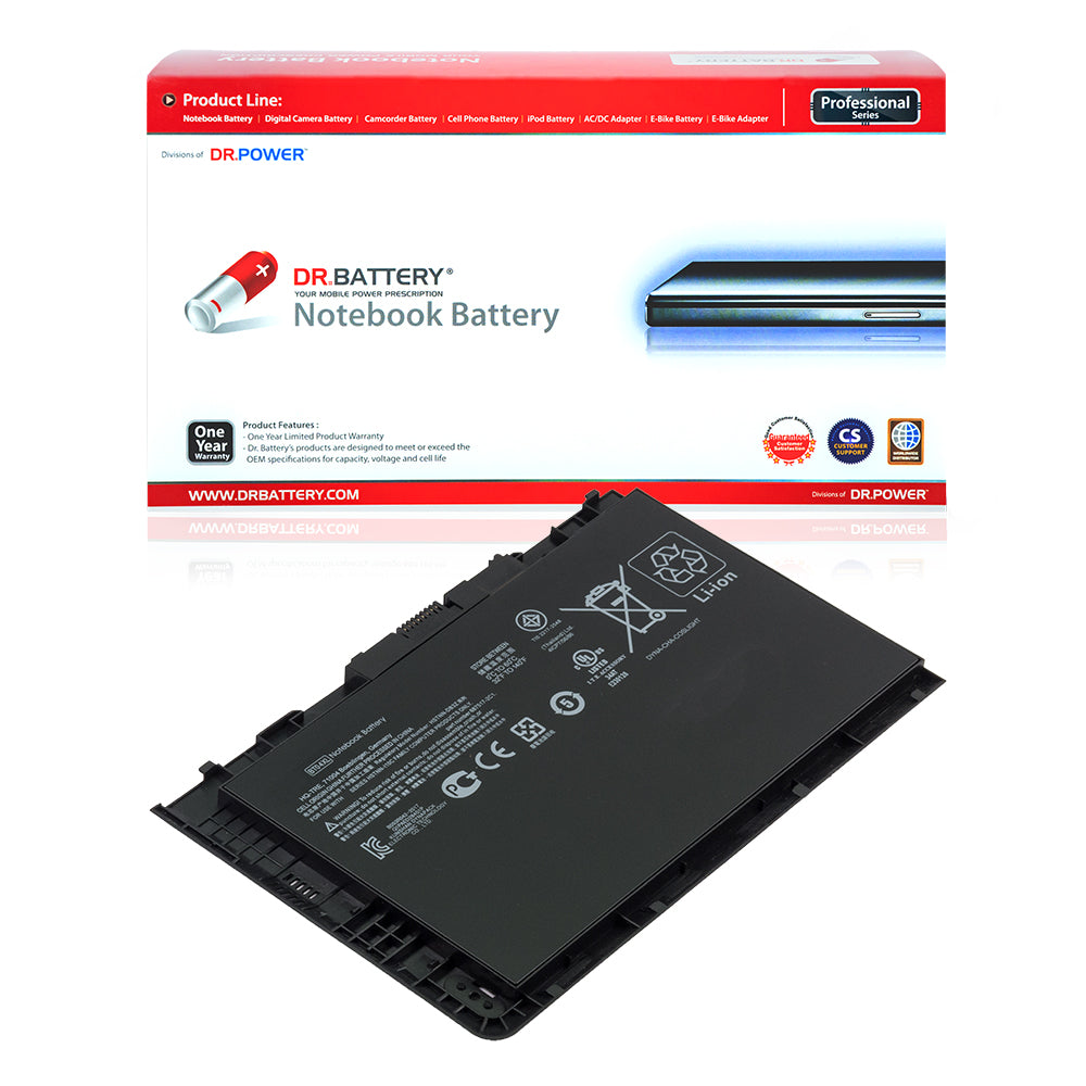 HP EliteBook Folio 9470m 9480m 9470 BT04XL BT04 BA06XL H4Q47AA 687945-001 HSTNN-IB3Z HSTNN-I10C HSTNN-DB3Z BA06 696621-001 687517-171 [14.8V] Battery Replacement