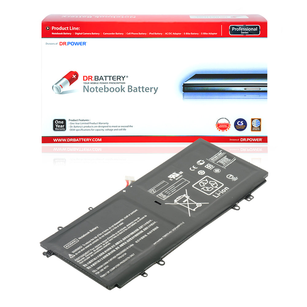 HP Chromebook 14-Q010nr 14-Q010dx 14-Q075no 14-Q049wm 14-Q039wm 14-Q070nr 14-Q000 Series Laptop Battery 738392-005 A2304XL HSTNN-LB5R 738392-005 738075-421 [7.5V] Compatible Battery