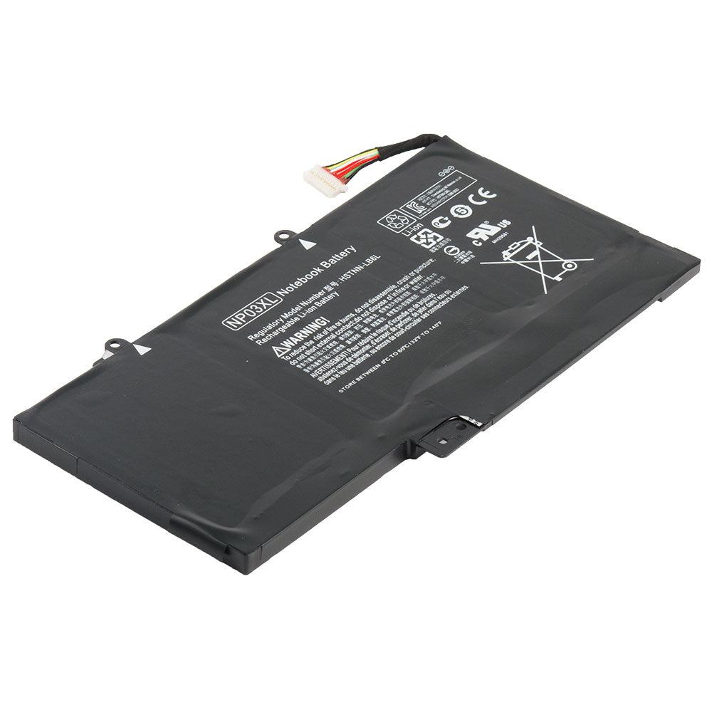 761230-005 HSTNN-LB6L Battery for HP Envy 15-u000 15t-u000 x360 Pavilion 13-a000 13z-a000 Series Laptop NP03XL 760944-421 HSTNN-UB6L [11.4V] Compatible Battery