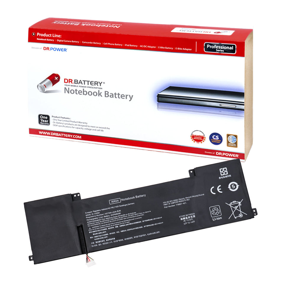 778978-006 Battery for HP Omen 15-5000 15-5100 15-5200 15t-5000 15t-5100 Series Laptop 778951-421 RR04 HSTNN-LB6N 778978-005 778961-421 TPN-W111 [15.2V] Compatible Battery