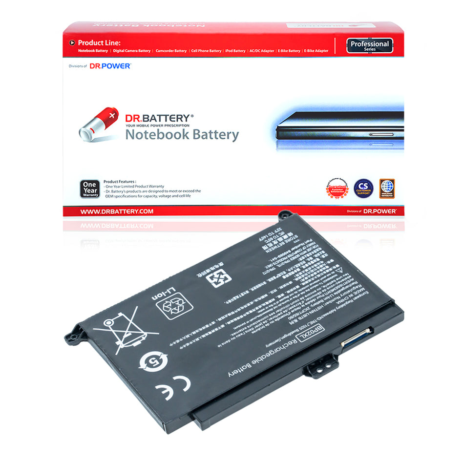 HP BP02XL 849909-850 Pavilion 15- AU123CL 15-AU020wm 15-AU010wm 15-AU018wm 15-AU023cl 15-AU030wm 15-AU057cl 15-AU620TX [7.7V] Laptop Battery Replacement
