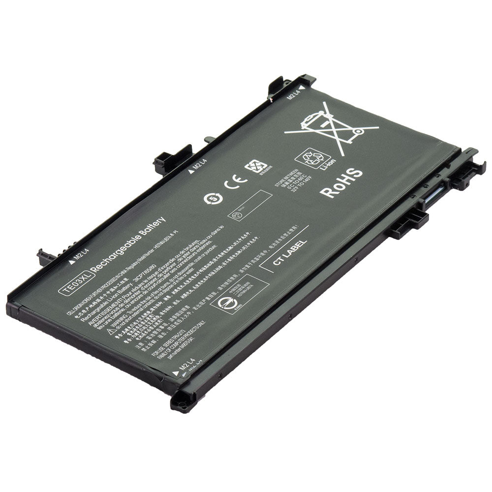 HP Pavilion 15-BC051nr 15-BC015tx 15-BC000 Series Laptop Battery TE03XL 849910-850 HSTNN-UB7A TPN-Q173 TE03061XL 849570-541 849570-542 849570-543 [11.55V] Compatible Battery