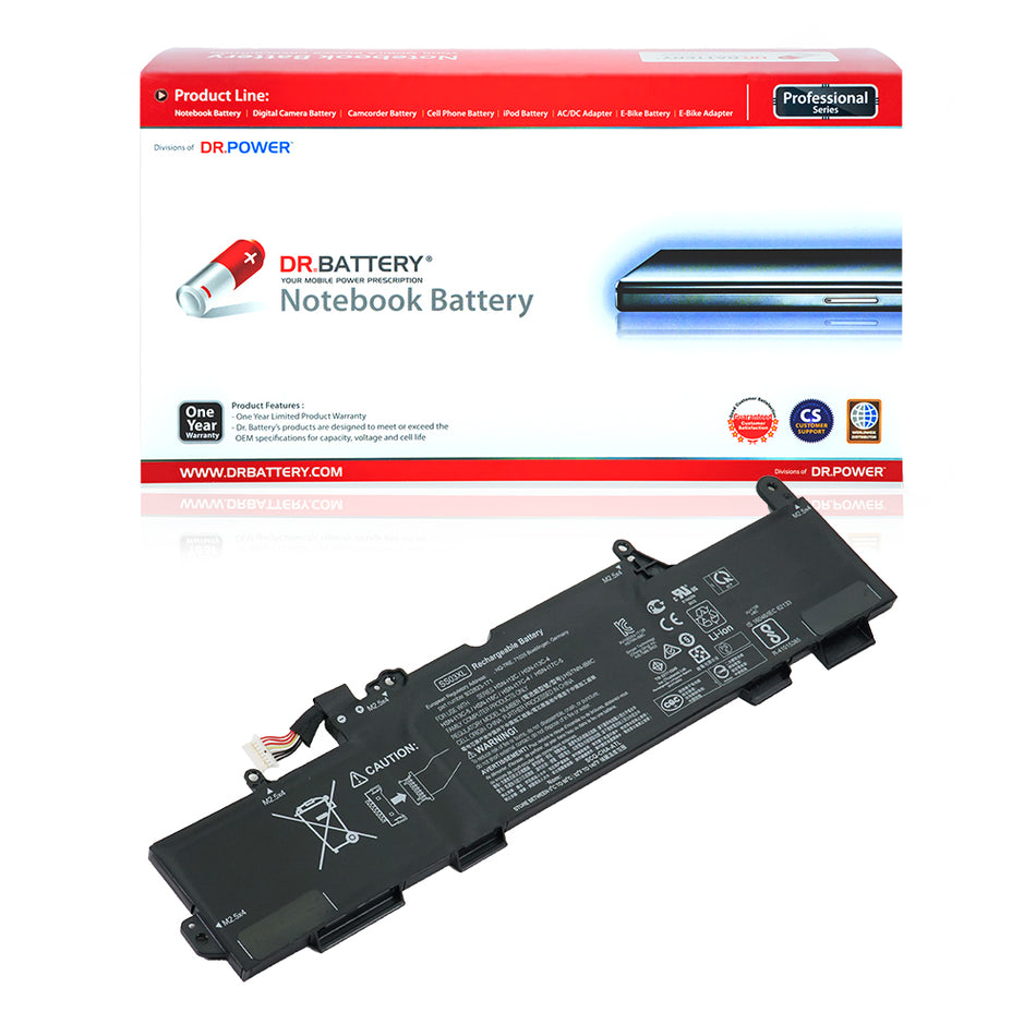 HP SS03XL EliteBook 730 735 740 745 755 830 840 846 G5 745 840 G6 ZBOOK 14U G5 G6 Series HSN-I12C HSTNN-LB8G 933321-855 932823-421 [11.55V / 50Wh] Laptop Battery Replacement