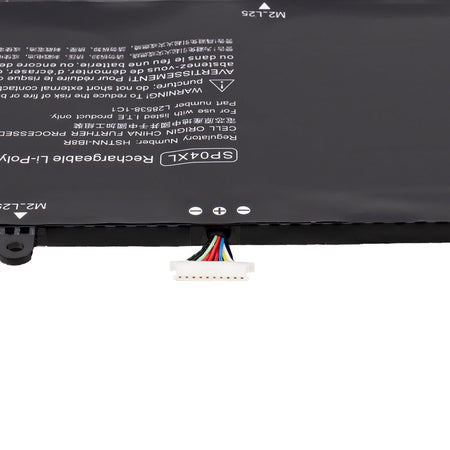 L28764-005 Battery for HP Spectre X360 13-AP0000 13T-AP000 Series Laptop SP04XL L28538-AC1 L28538-1C1 TPN-Q185 HSTNN-IB8R TPN-Q204 SP04061XL TPN-Q203 [14.8V/15.4V] Compatible Battery
