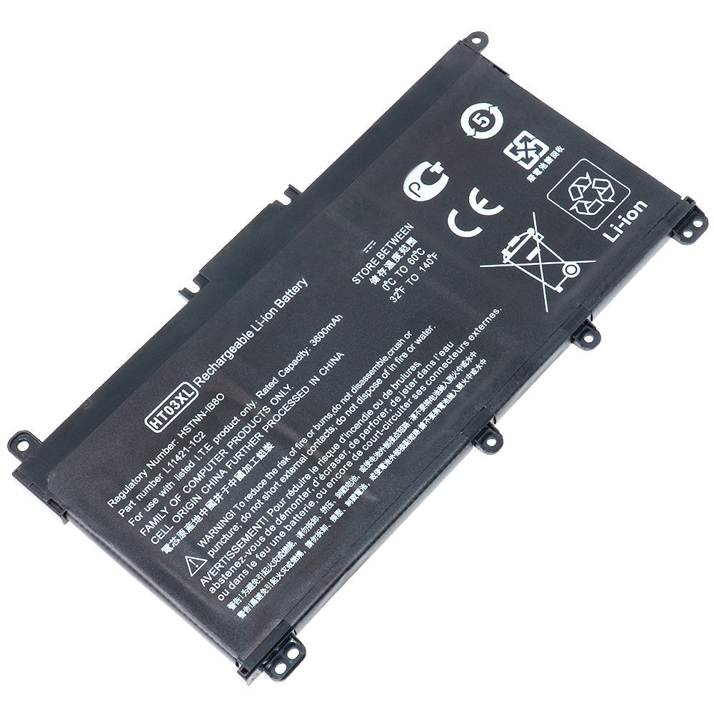HP 15-da0012dx 15-db0000 15-db0007ca 15-da0012dx 15-da0002dx 15t-da100 Laptop Battery L11119-855 HT03XL L11421-422 920070-856 HT03XLHP L11119-856 L11421-423 HSTNN-DB9D [11.4V] Compatible Battery
