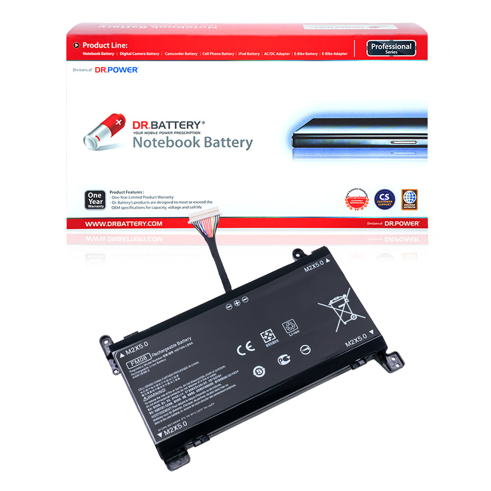 HP 922977-855 922976-855 922753-421 922752-421 FM08 4INR19/66-2 TPN-Q195 Omen 17-AN188NR AN120NR AN100UR AN110NM AN074NZ AN008CA AN130NF AN188NR [14.4 V / 86Wh (16Pins)] Laptop Battery Replacement