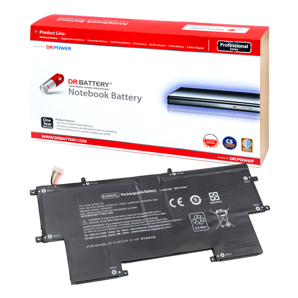 EO04XL 828226-005 HSTNN-I73C HP EliteBook Folio G1 HSTNN-IB71 827927-1C1 V8U08AV HSTNN-IB71 8279271C1 E004XL 8279271B1 [7.7V] Laptop Battery Replacement
