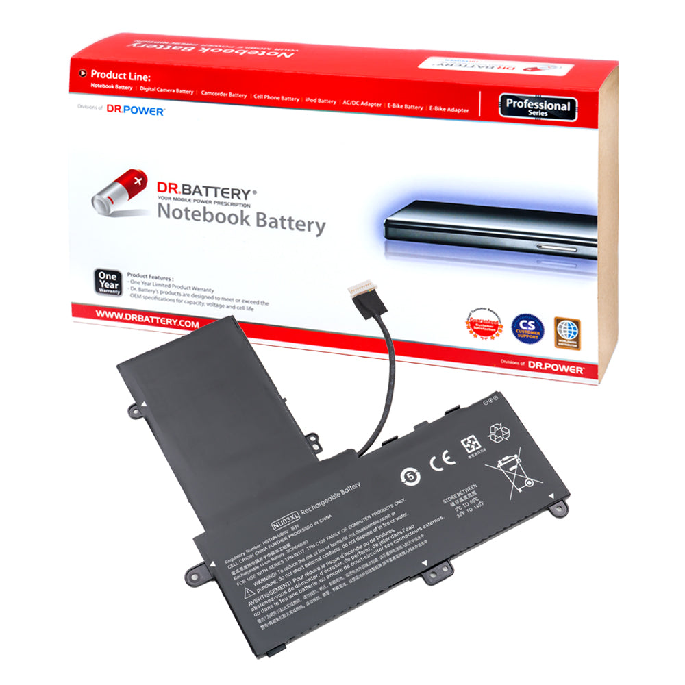 HP Stream X360 11-aa000nb 11-aa002na 11-AA000 11-AB000 Series Laptop Battery NU03XL 844201-855 TPN-C128 844201-850 HSTNN-UB6V [11.55V] Compatible Battery