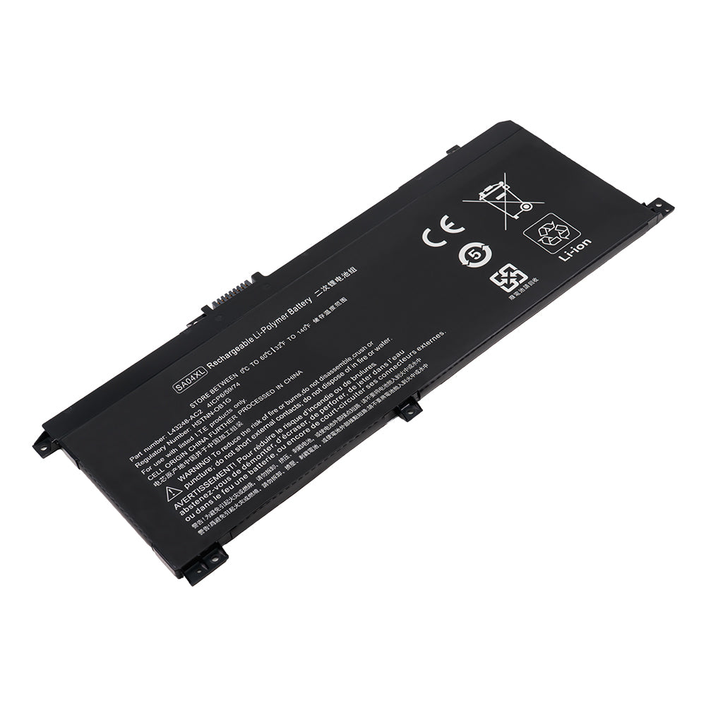 L43248-AC4 L43248-541  SA04055XL Battery for HP Envy X360 15-DR0000 15-DS0000 15M-DR0000 15M-DS0000 15T-DR0000 15Z-DS000 17-CG0000 17M-CG000 17T-CG000 Series Laptop L43267-005 SA04XL HSTNN-OB1G [14.8V/15.12V] Compatible Battery