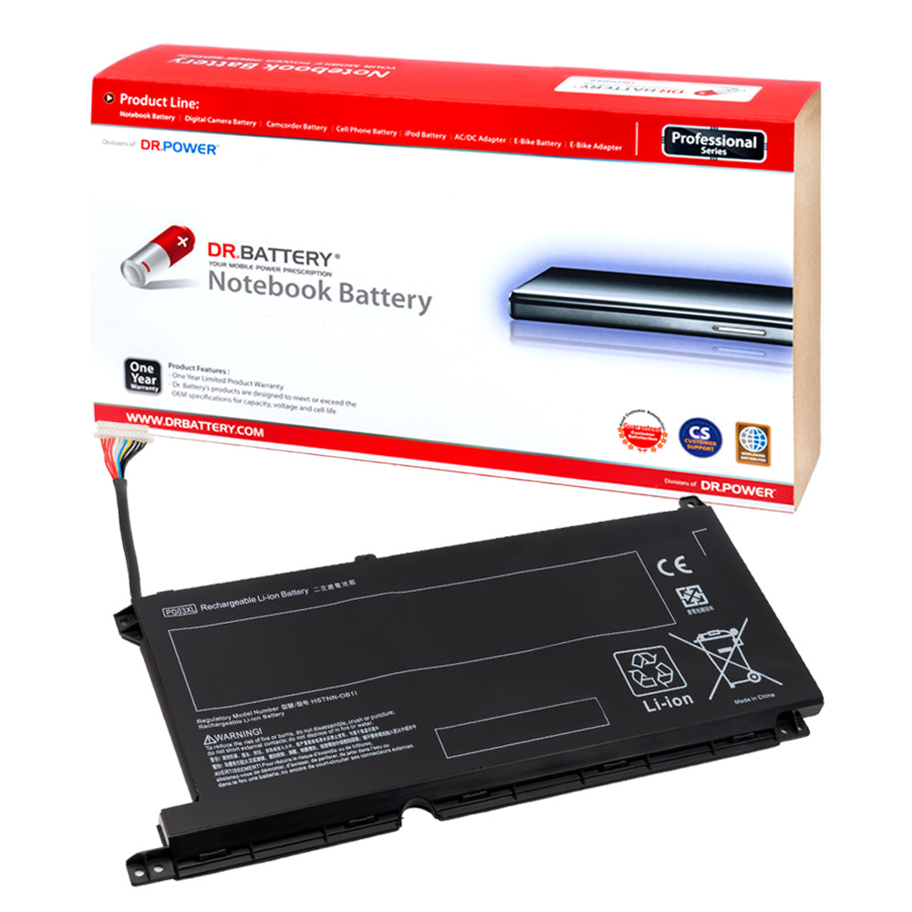 HP Pavilion Gaming 15-EC1206ng 15-EC0017nw 15-EC0000 15-EC1000 15-EC2000 15Z-EC000 Series Laptop Battery L48485-005 HSTNN-DB9G L48430-2C1 HSTNN-OB1I L48430-AC1 PG03052XL L48430-AC2 [11.55V] Compatible Battery