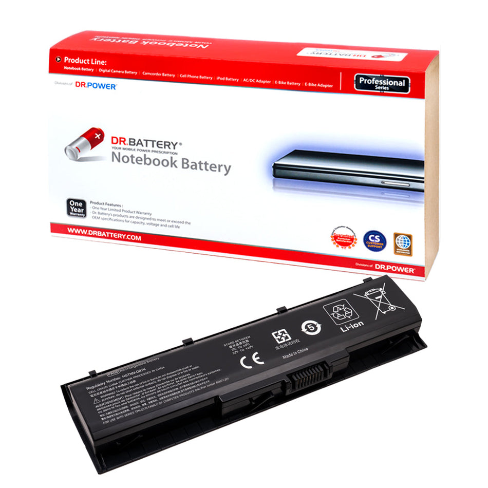 HP Omen 17-AB406nq 17-AB067nr 17-AB010nr 17-AB000 17-AB200 17-AB300 17-AB400 17T-AB000 17T-AB200 Series Laptop Battery 849911-850 PA06 HQ-TRE 849571-221 HSTNN-DB7K [11.1V] Compatible Battery