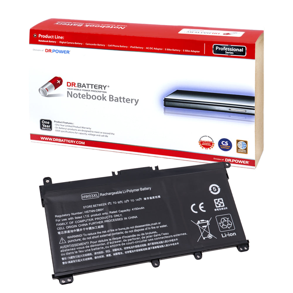 HP Pavilion 15-EH0050wm 15-EH1052wm 15-EH1070wm 15-EH0000 15-EH1000 15-EH2000 Series Laptop Battery HW03XL L97300-005 HW03041XL L96887-421 HSTNN-IB90 [11.34V/11.4V] Compatible Battery