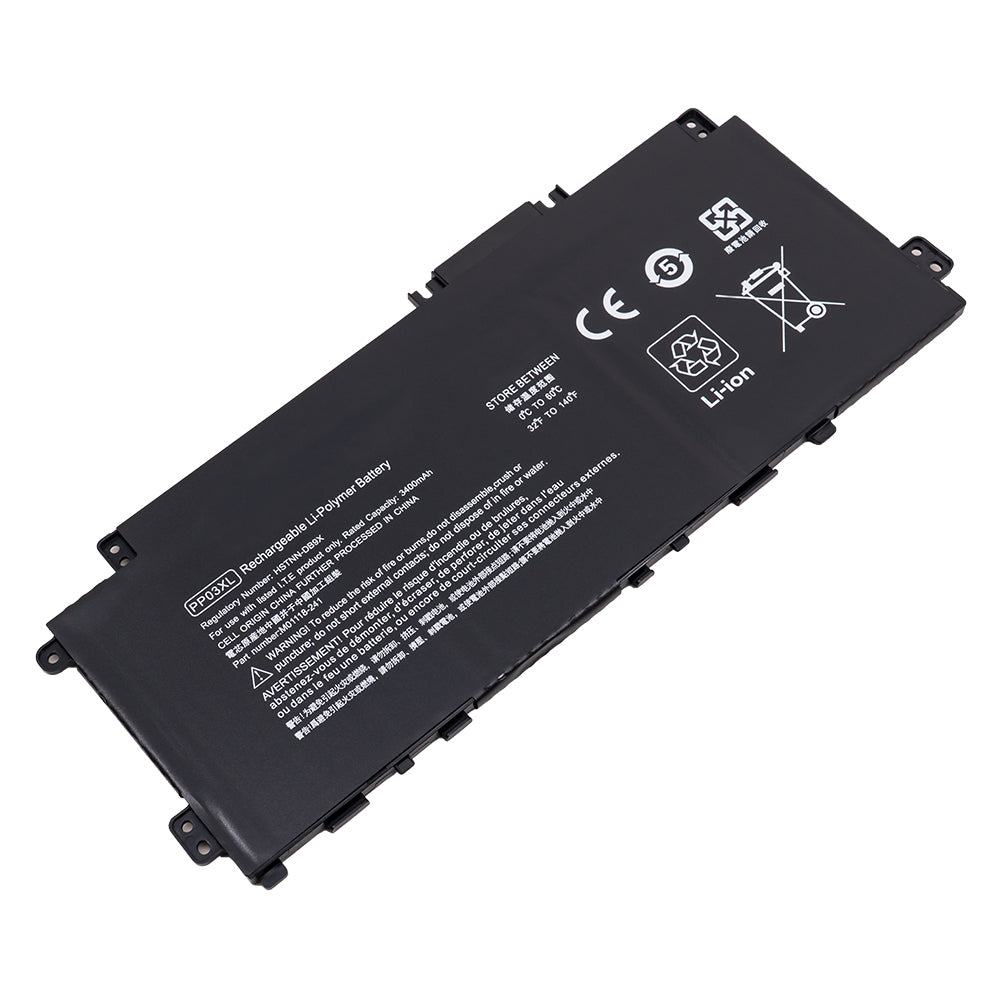 HP Pavilion x360 15-EH0000 15-EH1000 15-EH2000 Series Laptop Battery PP03XL M01144-005 PV03XL L83388-421 HSTNN-DB9X L83393-005 [11.55V] Compatible Battery
