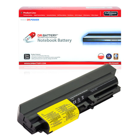 IBM 42T5229 41U3198 Battery for IBM ThinkPad T400 7417 Series IBM Enchanced T400 Series R400 Series 42T5265 41U3198 42T4677 42T4531 42T467742T5225 41U3197 42T5262 [10.8V] Compatible Battery