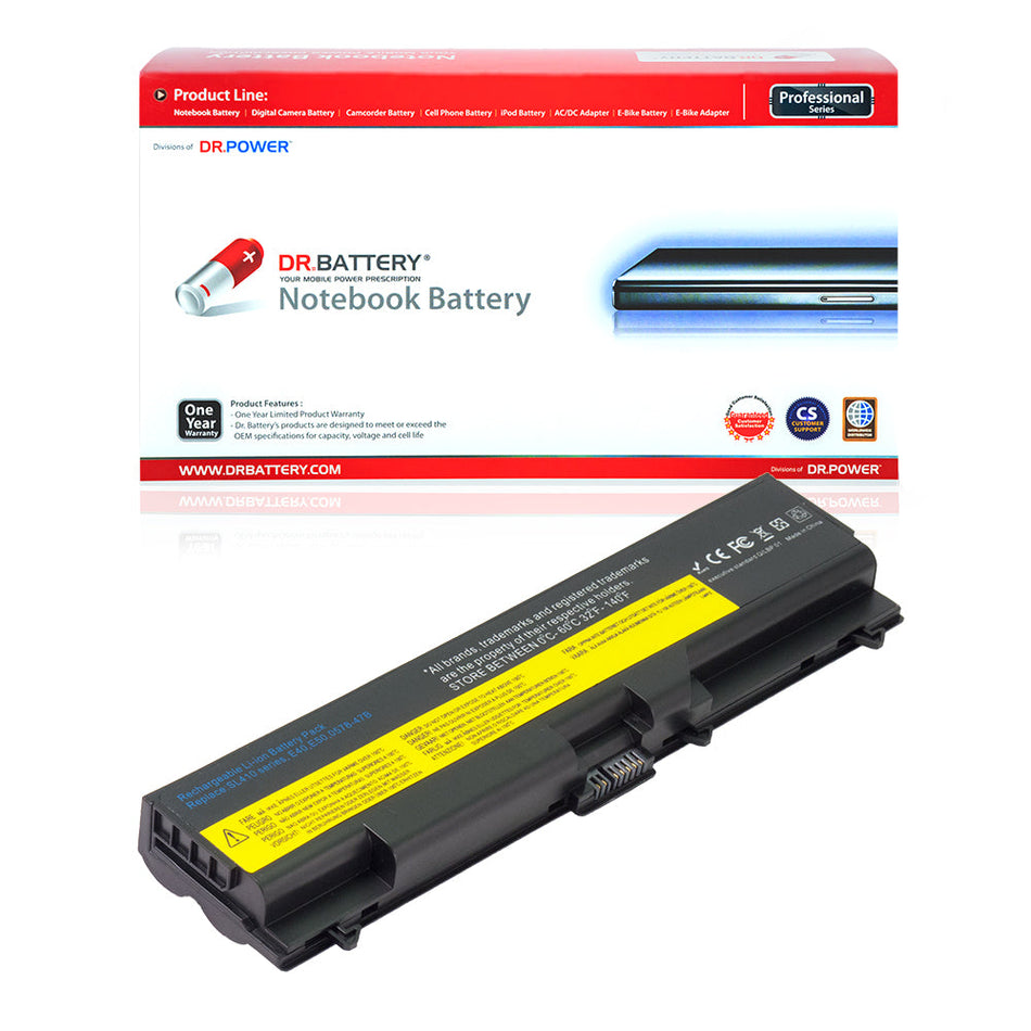 Lenovo ThinkPad T520 T510 T510i Series Laptop Battery 0A36303 0A36302 45N1005 42T4751 42T4791 42T4793 42T4755 [10.8V] Compatible Battery
