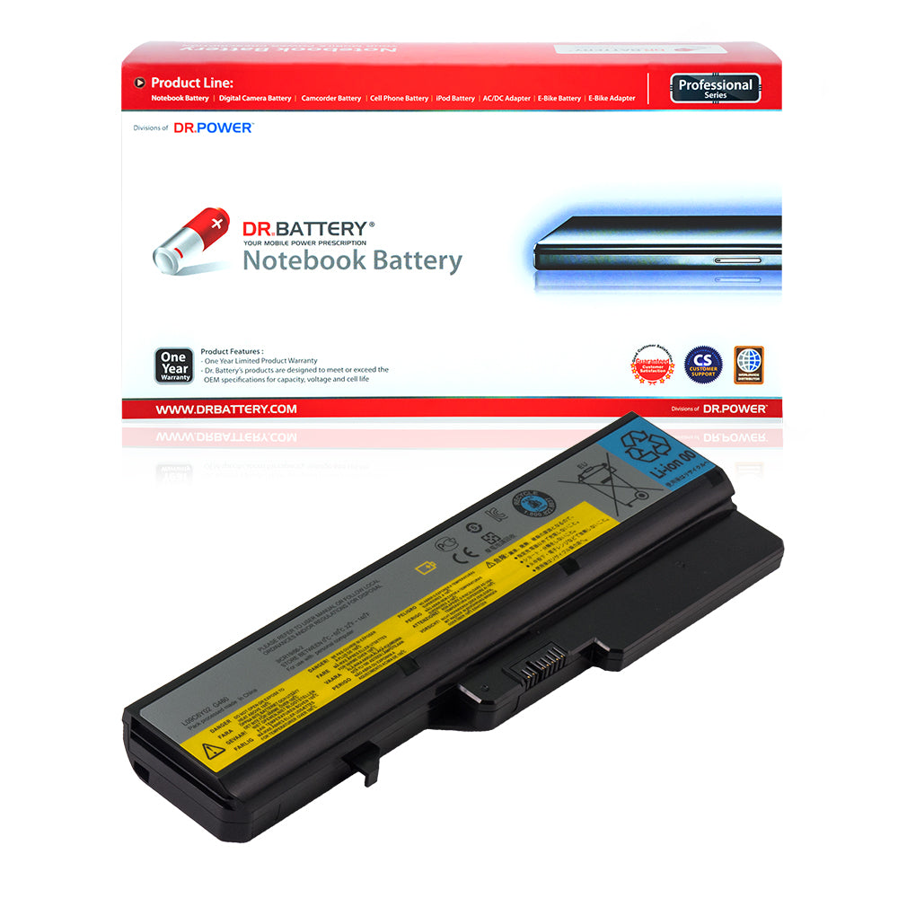 Lenovo V570 G560 B570 IdeaPad Z470 Z560 Z565 Z570 Z575 L09S6Y02 L09M6Y02 L09C6Y02 L09L6Y02 L10P6Y22 L10C6Y02 57Y6454 L10M6F21 L08S6Y21 [11.1V] Battery Replacement