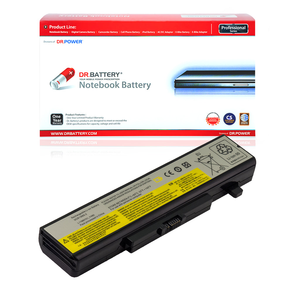 Lenovo L11S6Y01 L11L6Y01 IdeaPad Y480 Y580 G480 G580 Z380 Z480 Z580 Z585 0A36311 45N1043 45N1045 45N1055 L11M6Y01 L11S6F01 L11L6F01 L11P6R01 [11.1V / 49Wh] Laptop Battery Replacement
