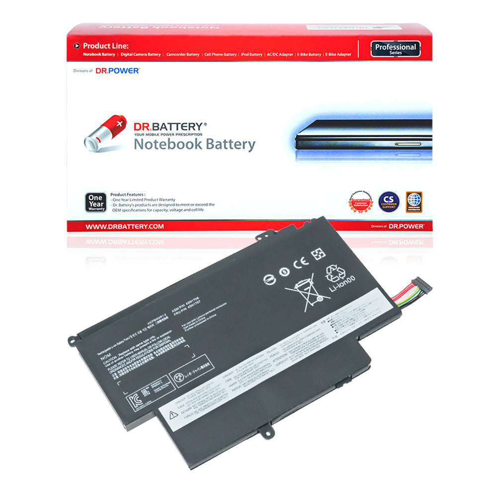 Lenovo Thinkpad Yoga 12 20DK 20DL Series Laptop Battery 45N1705 45N1706 45N1707 45N1704 4ICP5/42/62-2 [14.8V] Compatible Battery