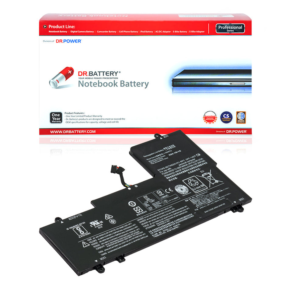 5B10K90778 Battery for Lenovo Yoga 710-14IKB 710-14ISK Series Lenovo Yoga 710-14ISK-IFI 710-14ISK-ISE Series Lenovo Yoga 710-15IKB 710-15ISK Series Laptop L15M4PC2 L15L4PC2 5B10K90802 [7.64V] Compatible Battery
