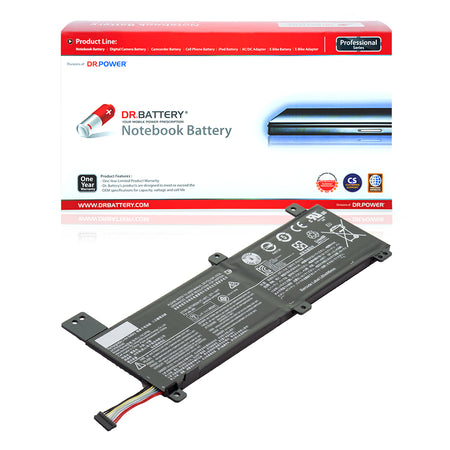 L15C2PB2 compatible laptop battery for Lenovo IdeaPad 310-14ISK and 310-14IAP with DrBattery packaging