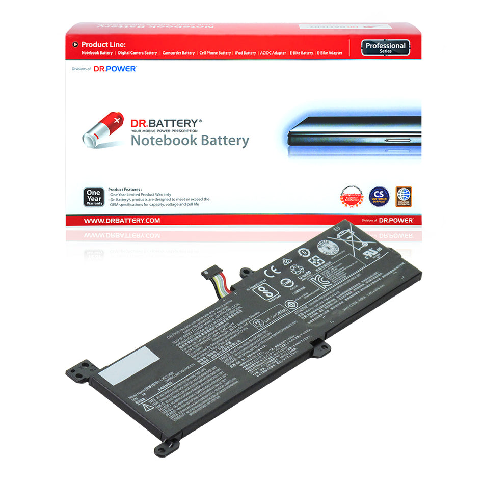 Lenovo L16M2PB1 L16C2PB2 L16L2PB3 320-15ABR 320-15AST V320-17IKB IdeaPad 320 Series L16L2PB2 L16L2PB1 L16M2PB2 L16S2PB2 [7.4V/30Wh] Laptop Battery Replacement