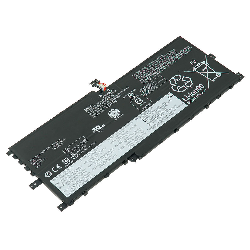 L17M4P73 Battery for Lenovo ThinkPad X1 Yoga 3rd Gen 2018 Series Laptop L17M4P71 01AV475 SB10K97624 01AV499 02DL003 01AV474 L17M4P71 SB10K97623 SB10K97638 [15.2V/15.36V] Compatible Battery