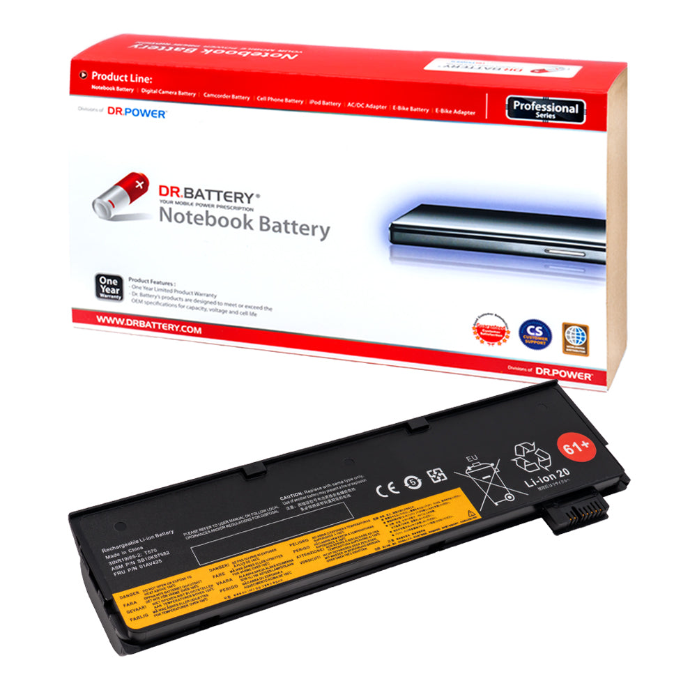 Lenovo ThinkPad T470 20HD 20JN 20HD0000SC 20JNS01L0F 20JNS04G00 20JNS22G00 20JNS15C20 Series Laptop Battery SB10K97597 SB10K97582 01AV490 01AV425 SB10K97580 SB10K97581 01AV492 SB10K97583 [11.4V] Compatible Battery