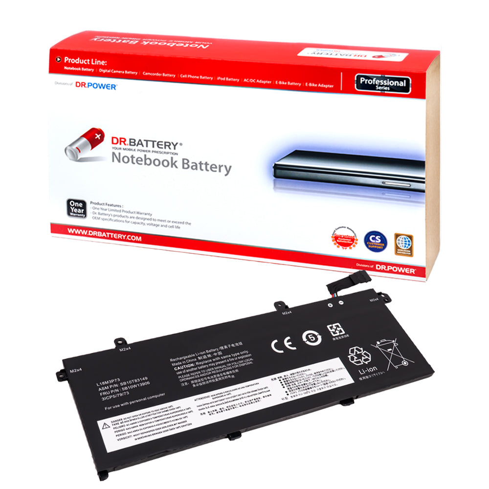 Lenovo ThinkPad P14s Gen 2 20VX 20VY 21A0 21A1 Series Laptop Battery L18C3P72 02DL007 L18S3P73 5B10W13906 02DL008 L18M3P73 [11.52V/11.55V] Compatible Battery