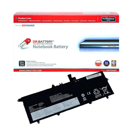 Lenovo ThinkPad T495s 20QJ 20QK Series Laptop Battery L18M3PD1 L18L3PD1 L18C3PD2 L18M3PD2 02DL014 02DL013 5B10W13955 5B10W13909 [11.52V] Compatible Battery