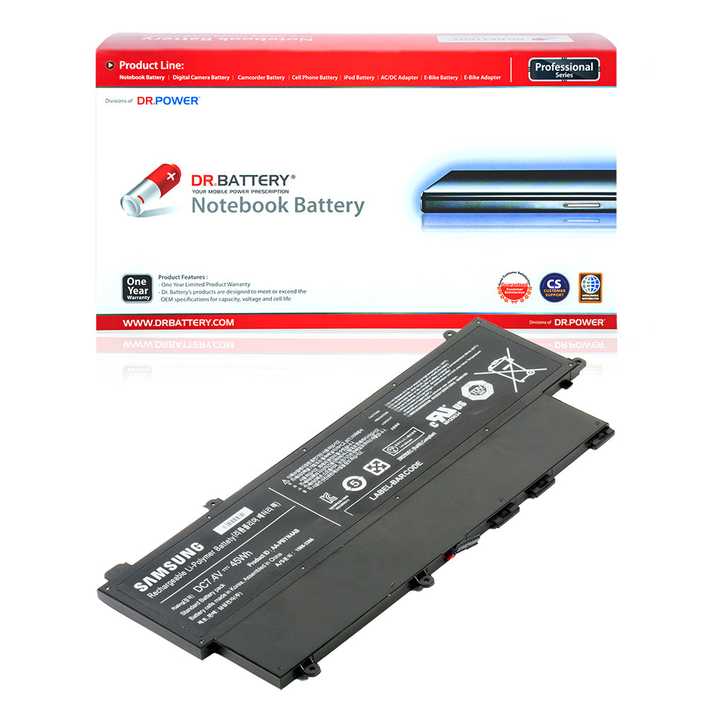 AA-PBYN4AB Battery for Samsung NP530U3B NP530U3C NP540U3C Series Samsung 530U3B 530U3C 535U3C Series Laptop AA-PLWN4AB BA43-00336A [7.4V] Compatible Battery