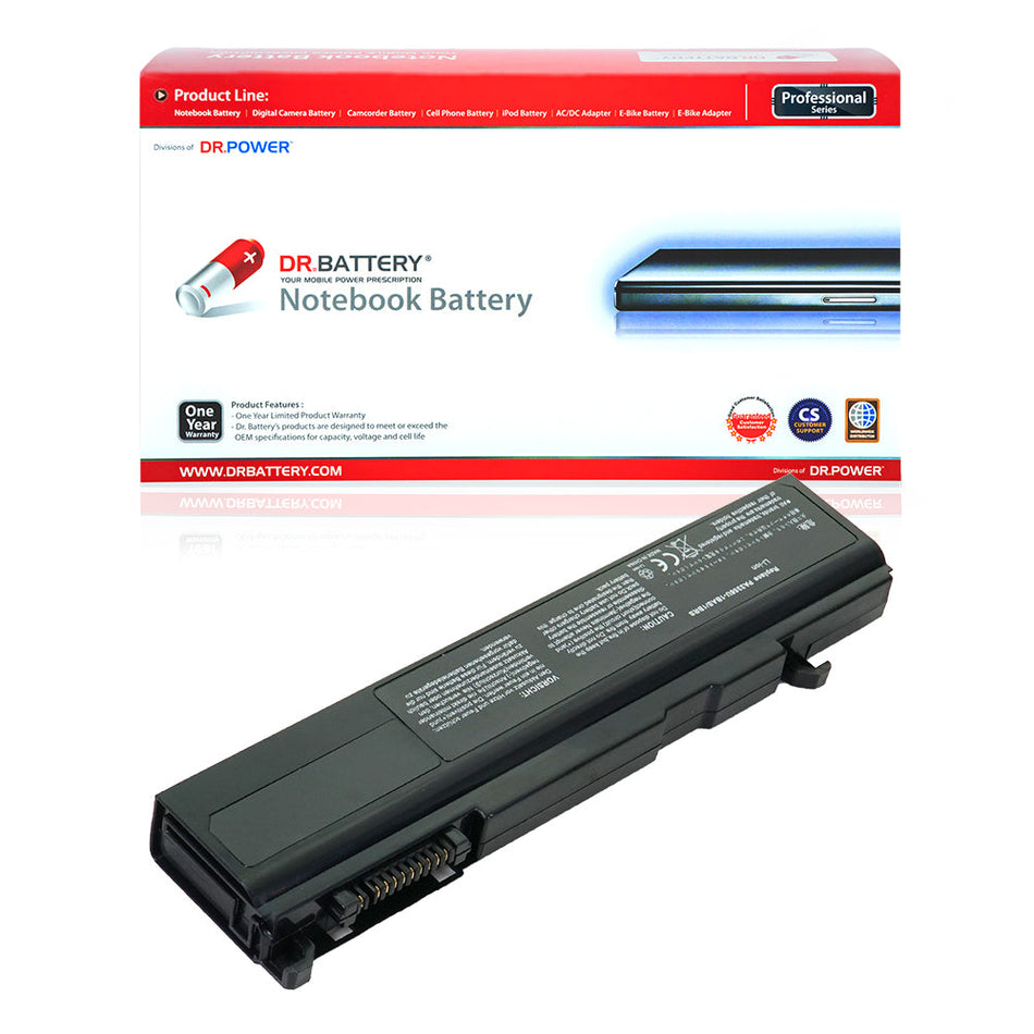 Toshiba Tecra S10 S3 S4 S5 Series Laptop Battery PA3587U-1BRS PA3356U-1BAS PA3588U-1BRS PA3456U-1BRS [10.8V] Compatible Battery