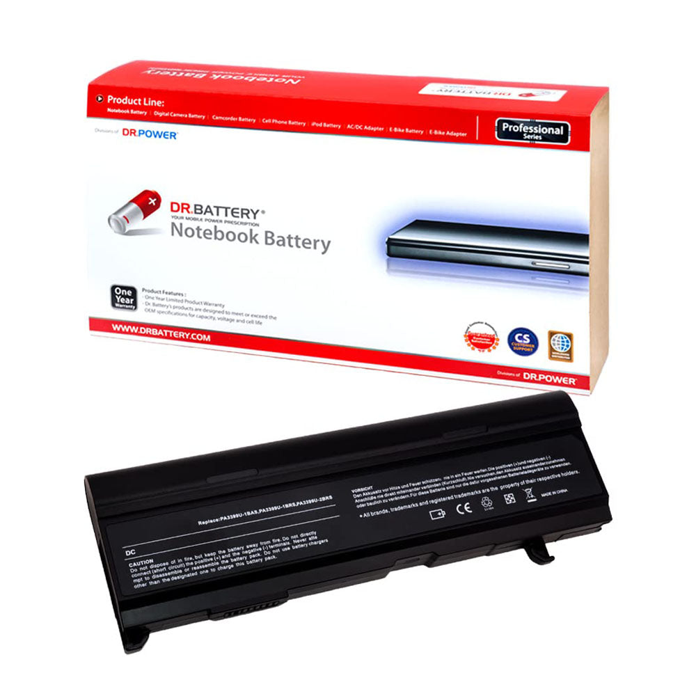 PA3400U-1BRS PA3399U-1BRS Battery for Toshiba Satellite A100 A105 A110 A80 Series Satellite M100 M105 M110 M115 M40 M45 M50 M55 Series Tecra A3 A4 A5 A6 A7 S2 Series Laptop PA3399U-2BAS PA3399U-1BAS PA3478U-1BAS PA3478U-1BRS [10.8V] Compatible Battery