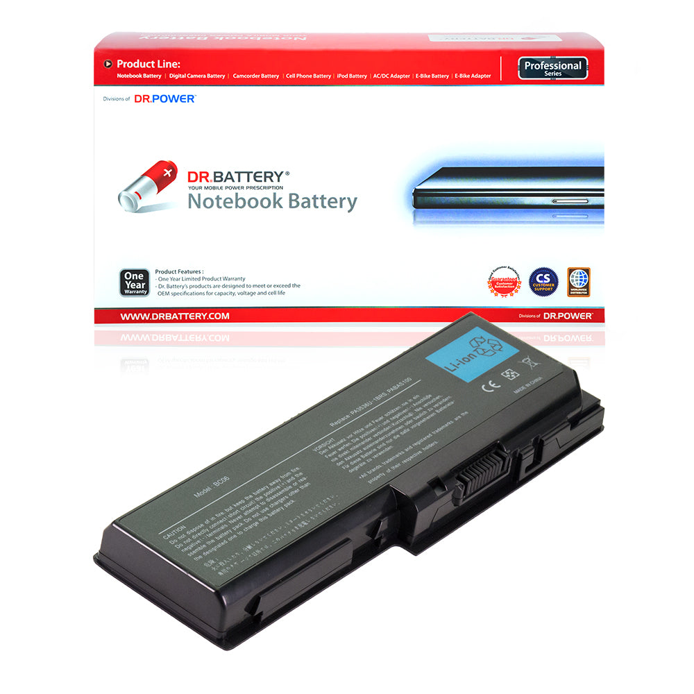 PABAS100 PABAS101 Battery for Toshiba Satellite L350 L350D L355 L355D P200 P200D P205 P205D X200 X205 Series Toshiba Equium L350 L350D P200 P300 Series Laptop PA3536U-1BRS PA3536U-1BAS PA3537U-1BRS PA3537U-1BAS [10.8V] Compatible Battery