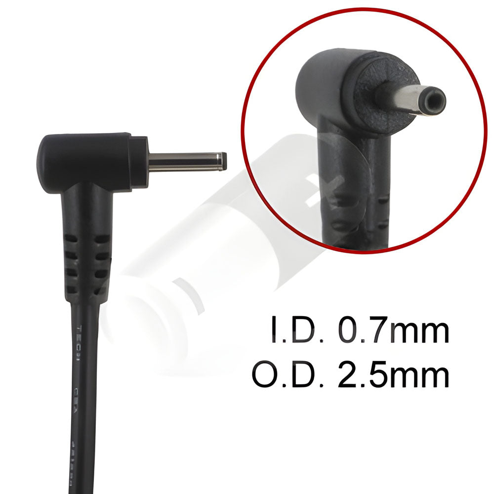 Samsung XE700T1C-A04UK AC Adapter Charger Power Cord (0.7 x 2.5mm) [12V 3.33A 40W] Compatible Adapter