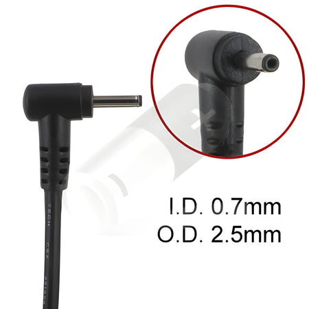Samsung XE700T1C-A04UK AC Adapter Charger Power Cord (0.7 x 2.5mm) [12V 3.33A 40W] Compatible Adapter