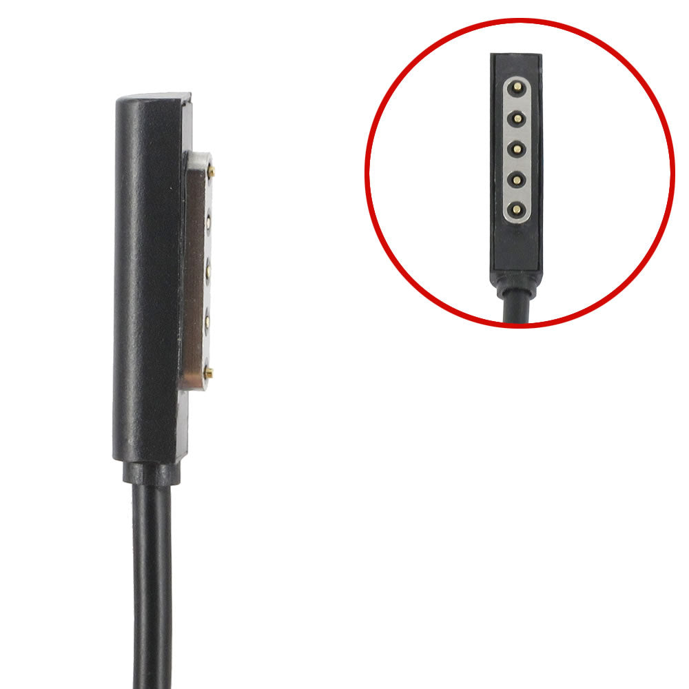 Microsoft Surface RT AC Adapter Charger Power Cord [12V 3.58A 45W] - Compatible Adapter